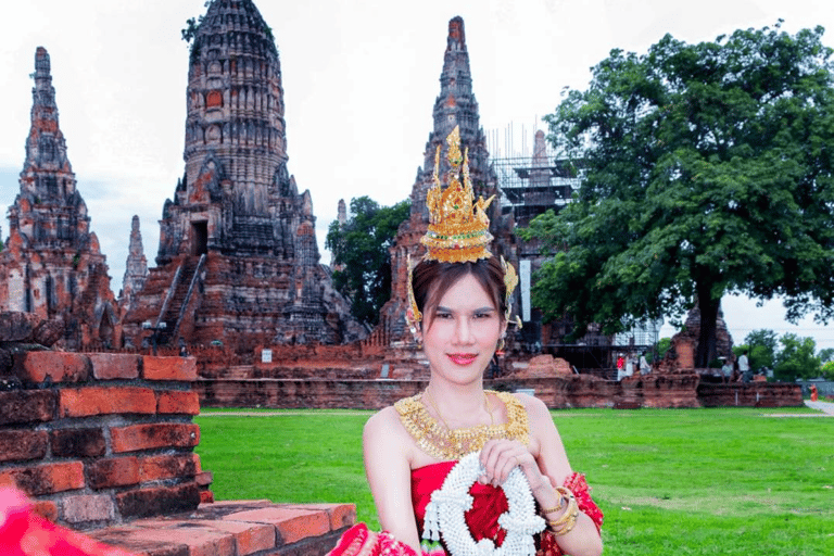 Ayutthaya: Tuk-Tuk Tour Options Boat Trip or Thai Costume Half Day Tuk-Tuk Heritage Tour