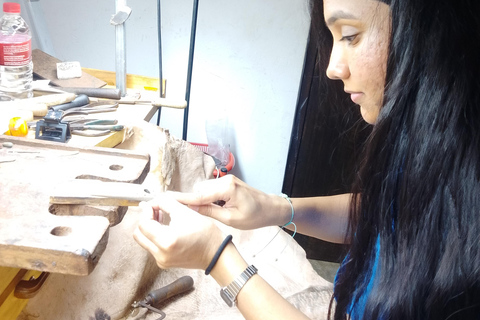Kandy Traditional Jewelry making with gem cutting experience