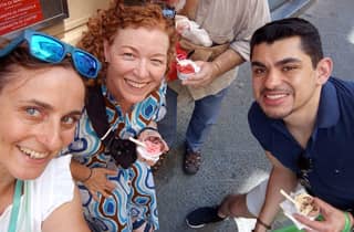 Florenz Street Food Rundgang mit Wein in der Domgegend