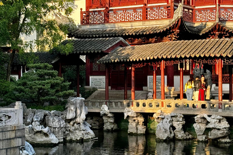 Shanghai: Tour guidato gratuito del Giardino di Yu (Consigli)