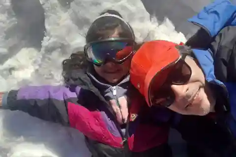 Dia inteiro em La Nieve, perto de Santiago