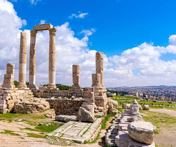 From Amman: Full day Jerash and Amman city Tour