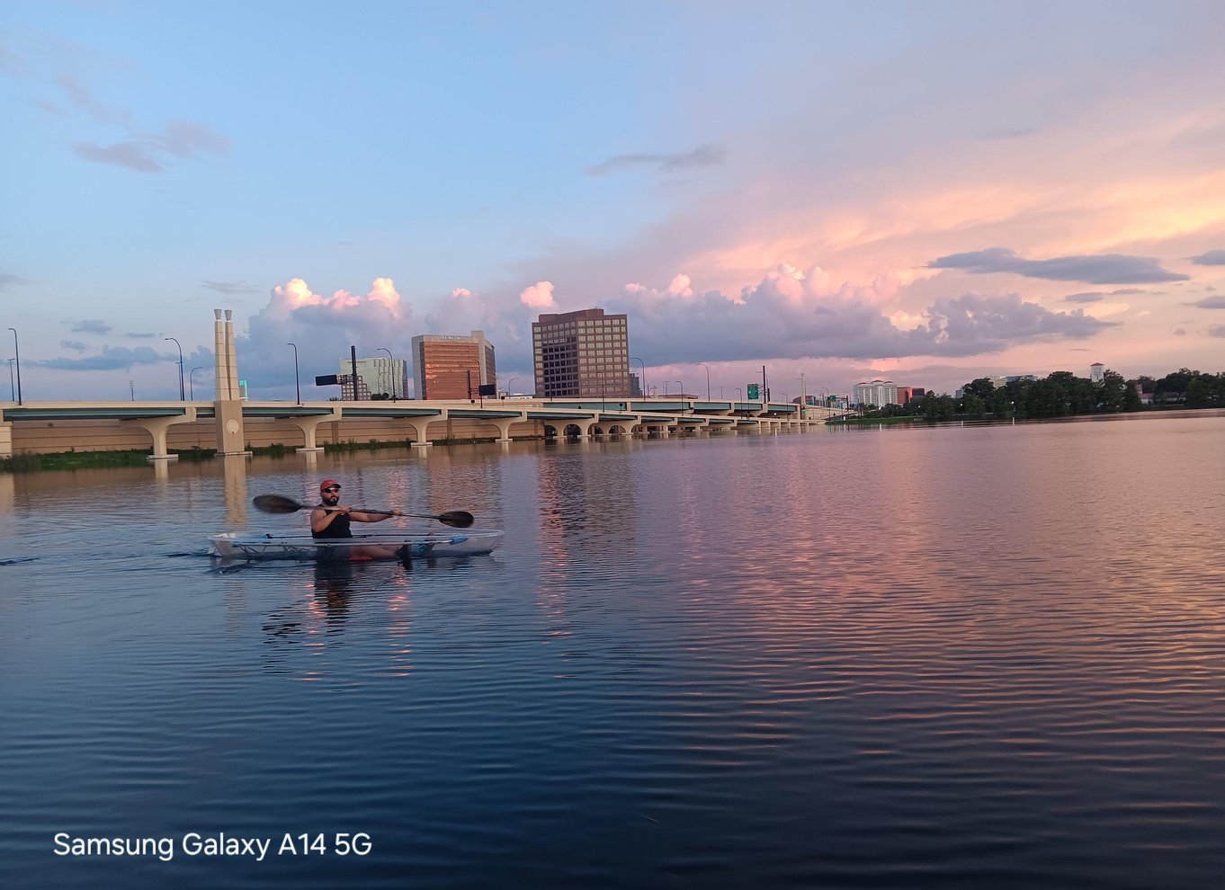 Orlando: Solnedgangstur i klar kajak eller paddleboard i paradis