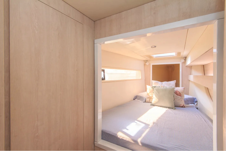 Kartagena: rejs katamaranem 43 Leopard po wyspach RosarioKartagena: 8-godzinny rejs katamaranem Leopard 43 po wyspach Rosario