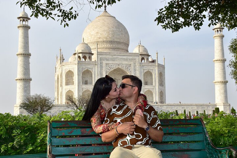 From Delhi: Taj Mahal & Agra Skip The Line Private Day Tour Professional Tour Guide Only