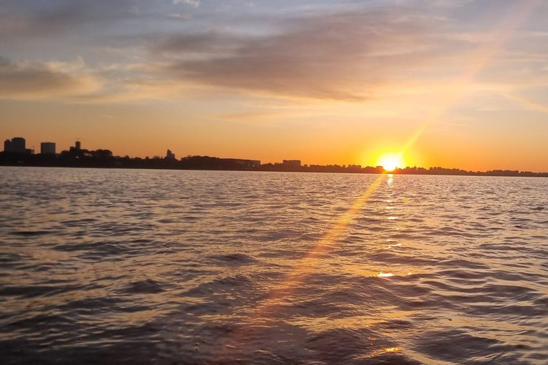 Come see the sunset in Buenos Aires on the widest river in the world.