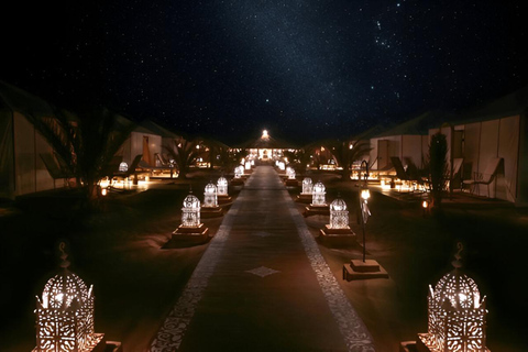 From Marrakech: 3-Day Sahara Tour with Private tent & Meals From Marrakech: Private 3-Day Desert Trip to Merzouga