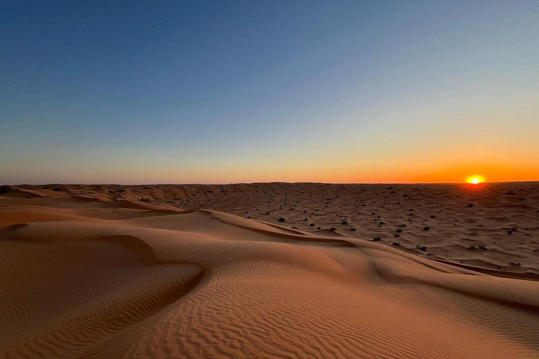 Sunset in Shara, Ksar Ghilen, in a 4×4 Sunset in Shara, Ksar Ghilen, by 4×4