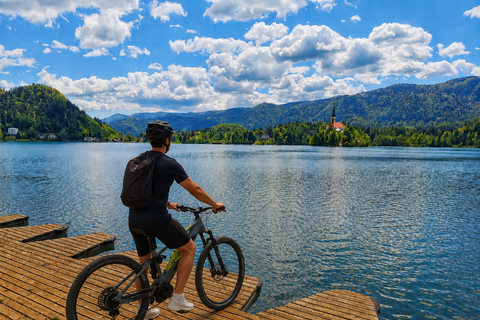 Bled: Premium Full-Day E-Bike Rental with Helmet & Lock