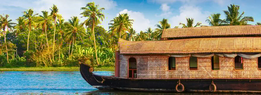 Alleppey / Alappuzha Houseboat Day Cruise avec déjeuner : Cochin