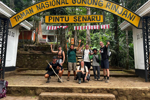 Borde del cráter del monte Rinjani Senaru 2 días / 1 noche