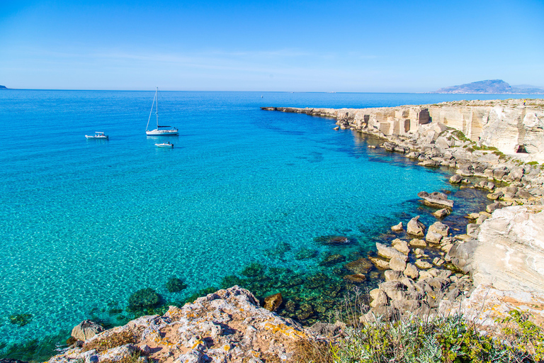 From Palermo: Favignana and Levanzo, pick-up from center