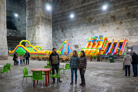 Bucharest: Underground Salt Mine & Dracula Tomb Tour COACH TOUR Audio guide in 24 languages
