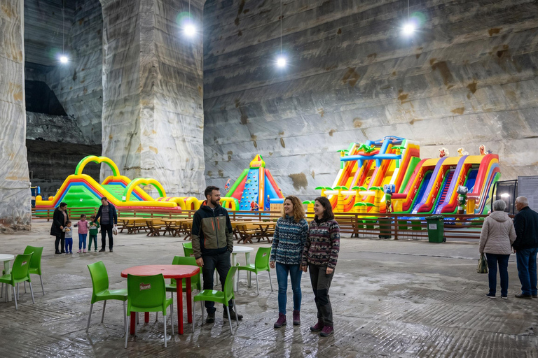 Bucharest: Underground Salt Mine & Dracula Tomb Tour COACH TOUR Audio guide in 24 languages