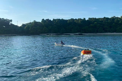 Phuket Luxury Small Group Yacht Tour & Water Toys & Racha