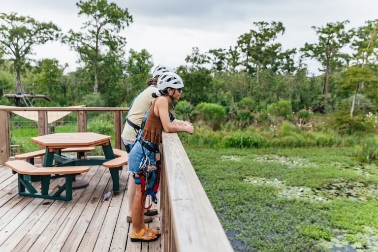 Nueva Orleans: recorrido en tirolesa por el pantano con opción de trasladoRecorrido en tirolesa por el pantano sin transporte