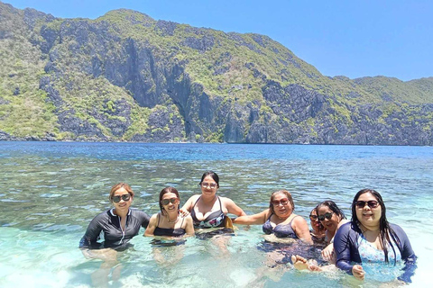 EL NIDO: Sharing/Joiner Island Hopping Tour C w/BUFFET LUNCH