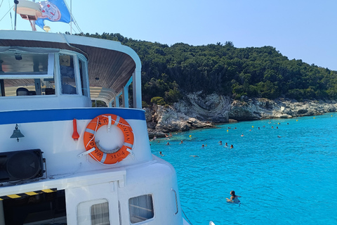 From Corfu: Blue caves & Paxos, Antipaxos island cruise