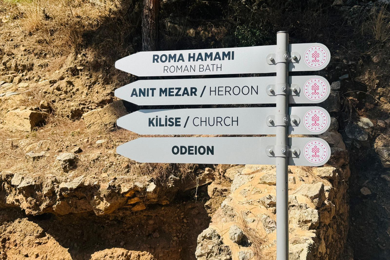 Alanya Syedra Ancient City and Dim Cave Tour with Lunch