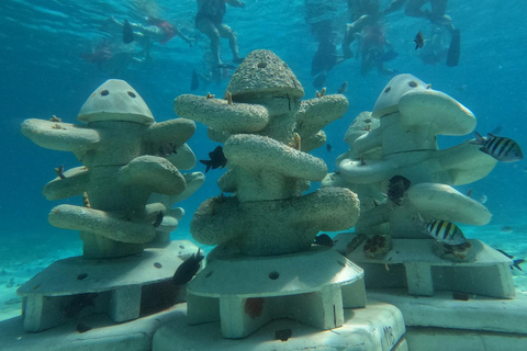 Isla Mujeres: Full Day Private Catamaran with Snorkeling