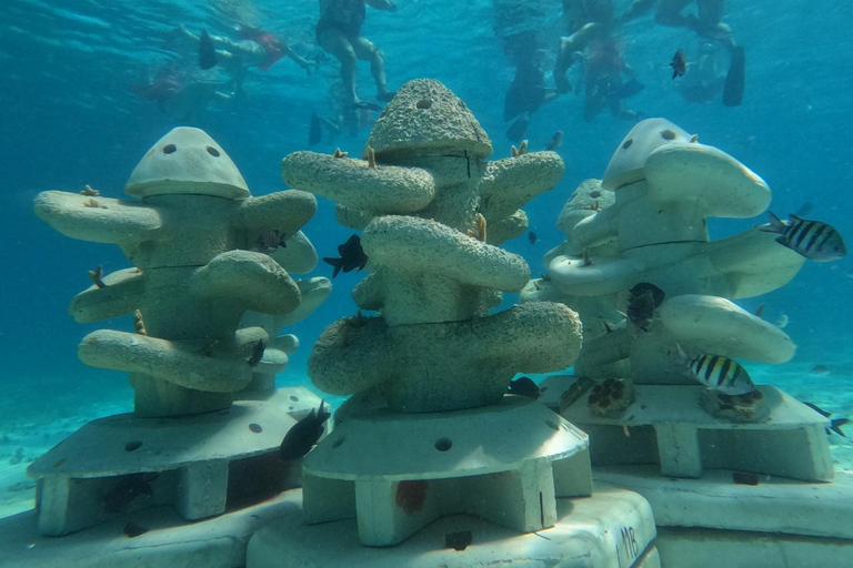 Isla Mujeres: Full Day Private Catamaran with Snorkeling