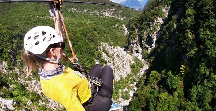 Бовец: Каньйон Учя — найдовший зіплайн-парк у Європі
