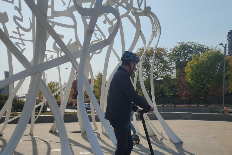 Explore Old-Montreal with easy to use e-scooters