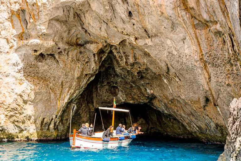 From Positano: Full-Day Boat Tour to Capri Small group tour from Positano