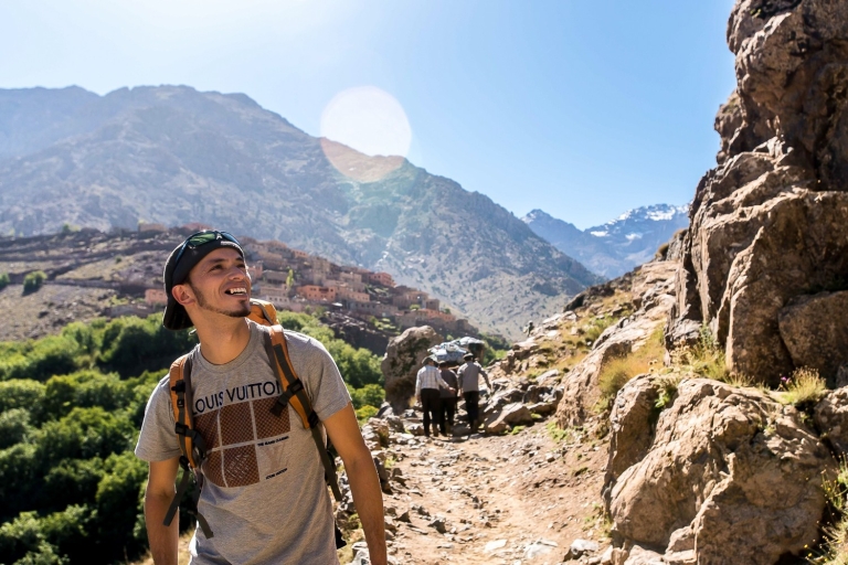 Z Marrakeszu: wycieczka w góry Atlas z przejażdżką na wielbłądach