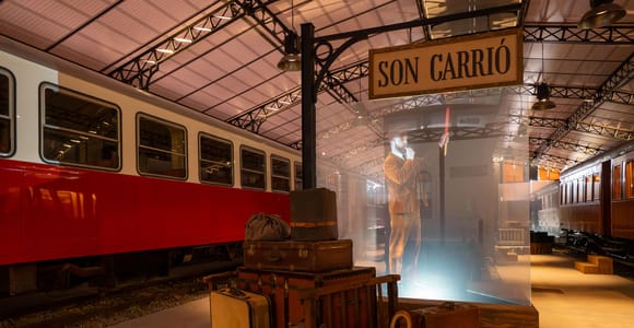 Mallorca: Eintritt in das Eisenbahnmuseum von Mallorca.