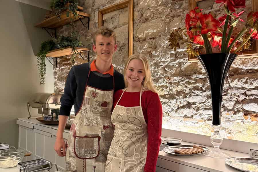 Verona: Pasta- und Tiramisu-Kochkurs mit gutem Wein