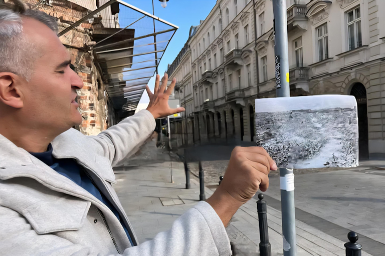 Varsóvia: visita guiada privada com um drone único