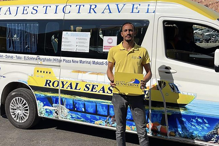 Makadi Bay: Royal Seascope Submarine Cruise & Snorkel stop Submarine Cruise with hotel pickup