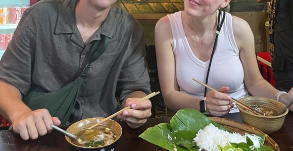 Private Hanoi Local Markets & Street Food tour by Motorbike