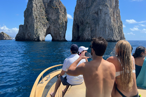 Capri Full Experience:Blue Grotto+Faraglioni Swim+City Visit Premium