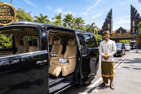 Bali DPS Airport Private Transfer to/from Ubud/Kuta/Denpasar Departure: Hotel in Denpasar center to DPS Airport