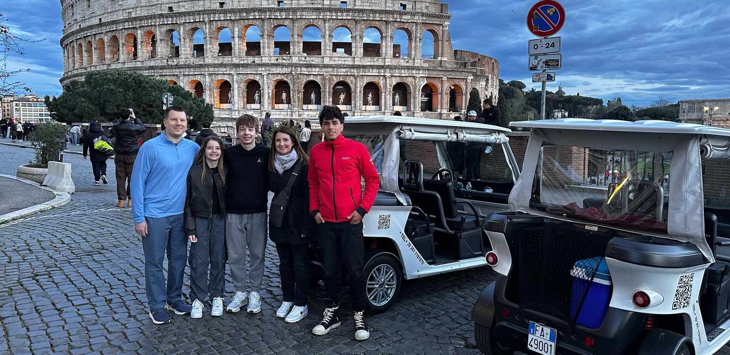 Rom: Private Sightseeing-Tour mit dem Golfcart