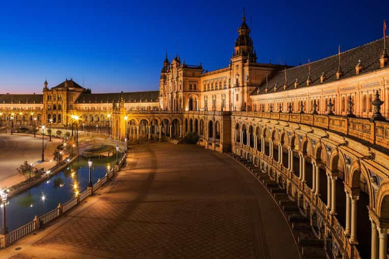 Lisbon: One-way trip to Seville up to 2 stops:Algarve HuelvaLisbon to Seville with one stop