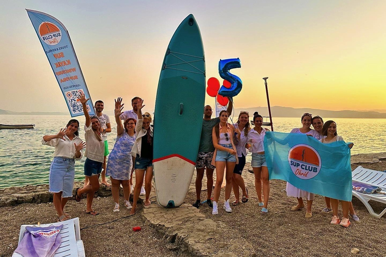 Ohrid: Stand Up Paddleboarding Tour with Landmarks &amp; Photos