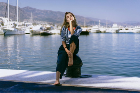 Málaga: Harbour & Waterfront Private Photoshoot Super Premium: 75 photos | 90 mins