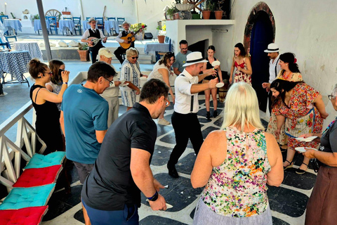 Santorini: Plate-Smashing Show & Fira Walking Tour