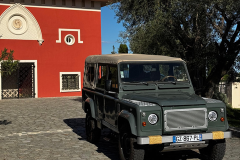 Nice : Wine Tasting in backcountry in Defender
