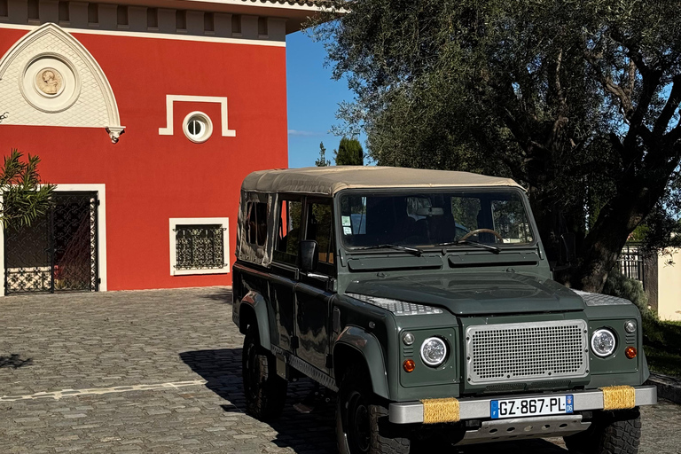 Nice : Wine Tasting in backcountry in Defender
