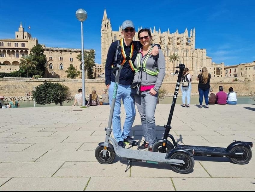 1 uur tour op een elektrische scooter in Palma de Mallorca GetYourGuide