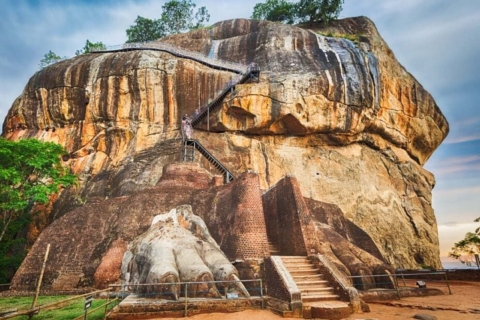 Depuis Colombo/Negombo : Excursion d'une journée à Sigiriya et Dambulla