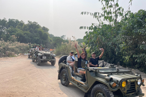 Open air Jeep City Tour 4 Hours Backstreet, Hidden Gems Saigon Jeep City Tour 4 hours