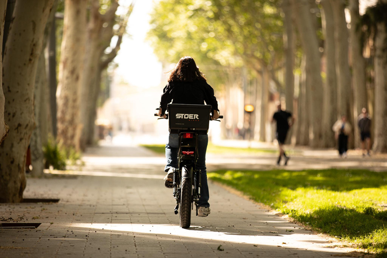 Malaga: 4 godziny E-Fatbike z kaskiem i zamkiemMalaga: 4 godziny jazdy na rowerze elektrycznym Fatbike z kaskiem i zamkiem