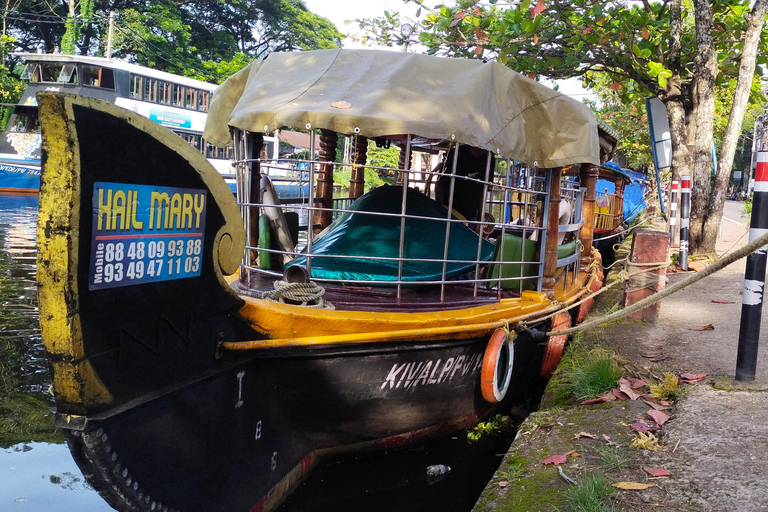 Alleppey: Crucero por los remansos en Shikkara