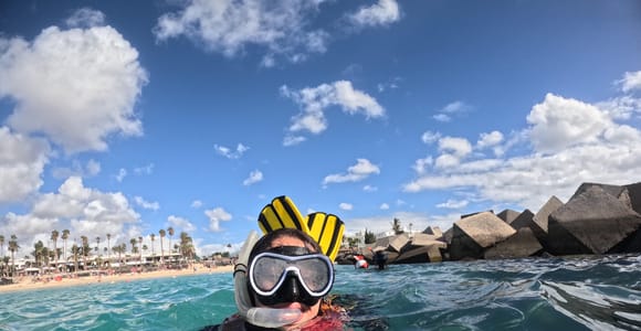 Playa Blanca: Snorkeling at Flamingo Beach + free videos