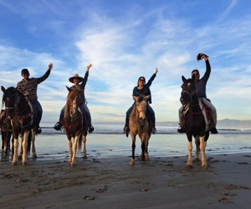 Ensenada: Reiten am Playa Hermosa Strand